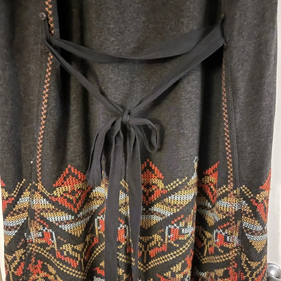 Johnny Was Teegan Embroidered Draped Vest - Picture 5 of 8